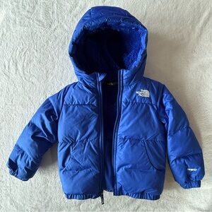 The North Face 550 fleece lined down puffer coat, 3T